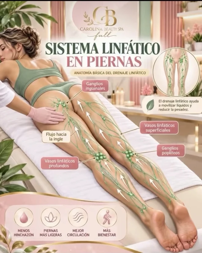 Sistema linfático y bienestar corporal