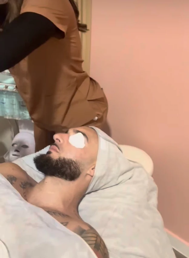 Tratamiento facial para hombre